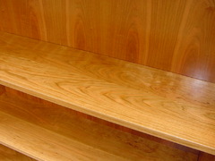 Detail shelves.